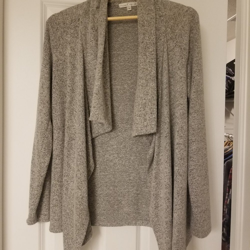 Moa Moa gray cardigan size S